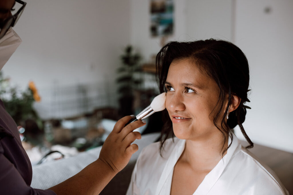 Naturelle bruidsmakeup